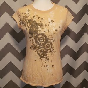CK distressed burnout tshirt